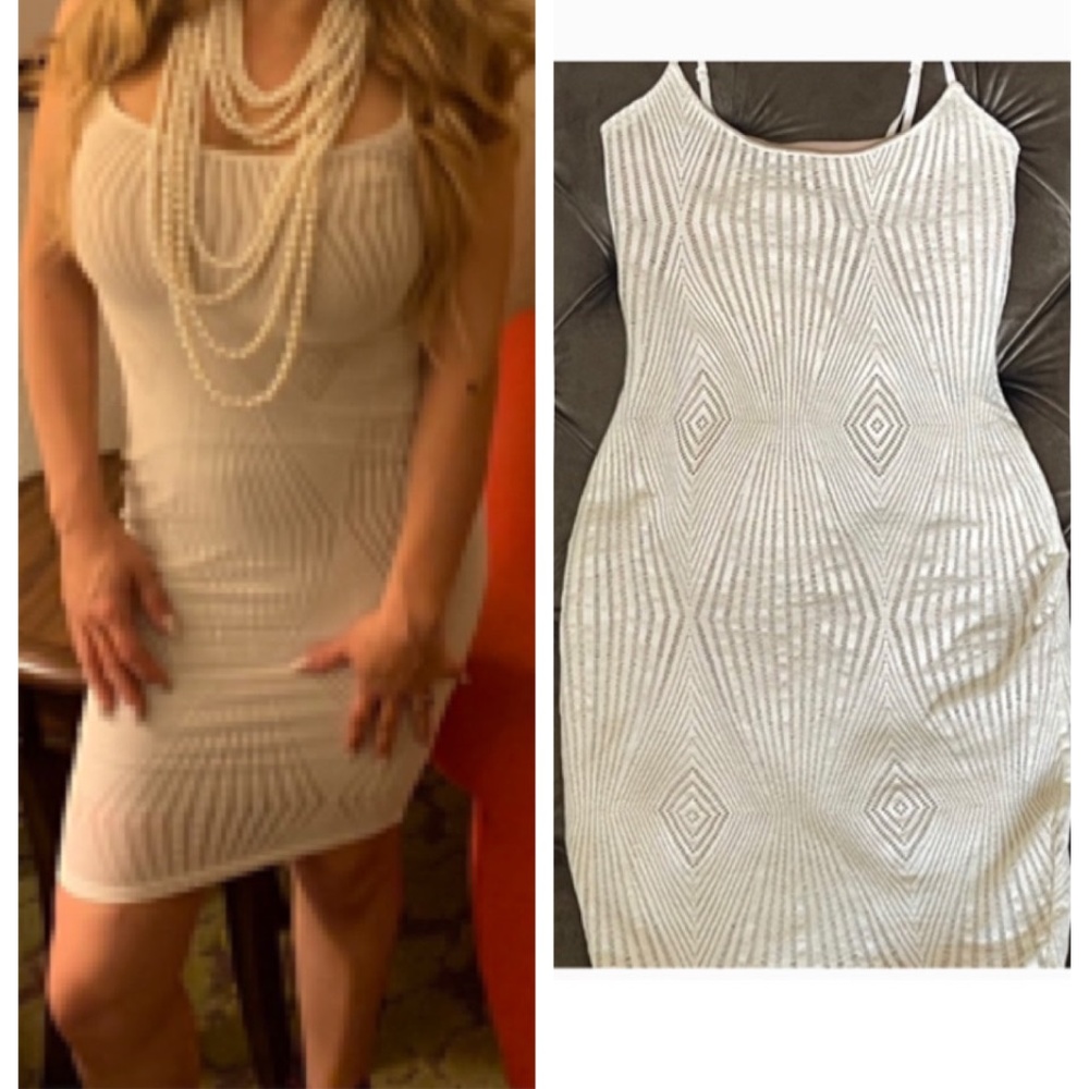 Guess White/Cream Dress